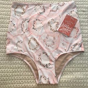 Kortni Jeane extended high waisted swim bottoms